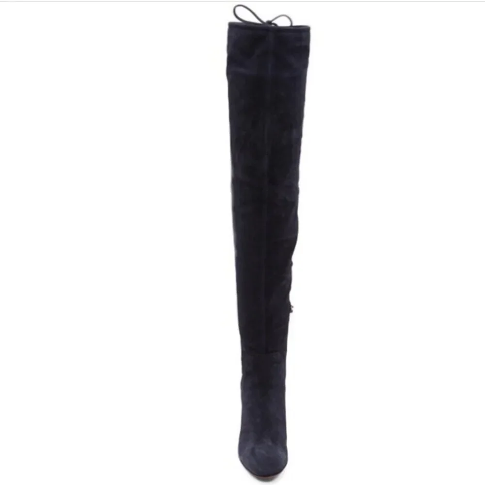 NWOB Aquatalia Florencia Over the Knee Suede Boots